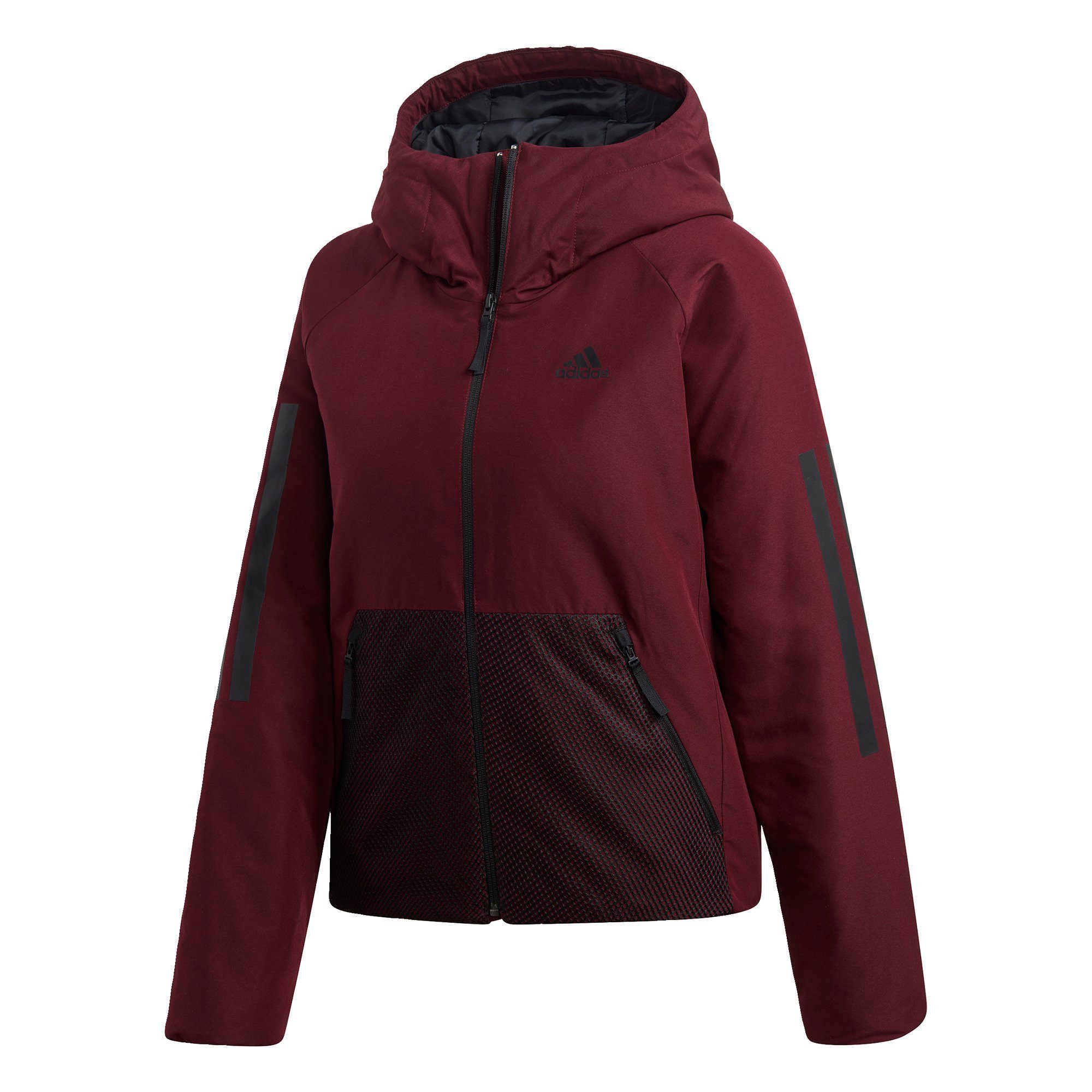adidas Performance Funktionsjacke »3 Streifen Hooded Adidas 3 Streifen Hooded Insulated Jacke Funktionsjacke