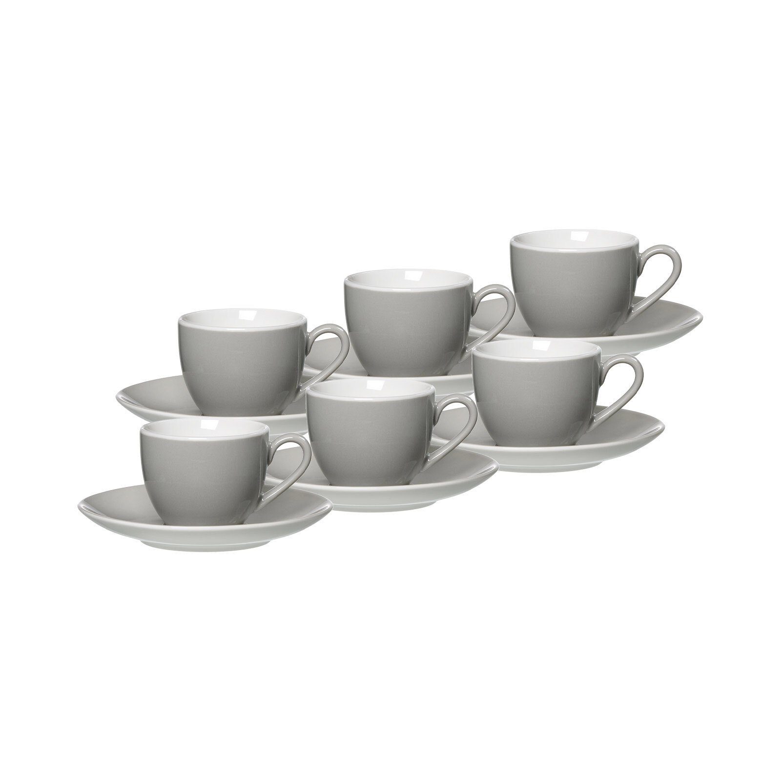 Ritzenhoff & Breker Tasse Doppio Чашки для эспрессо und -untertassen 80 ml, Porzellan