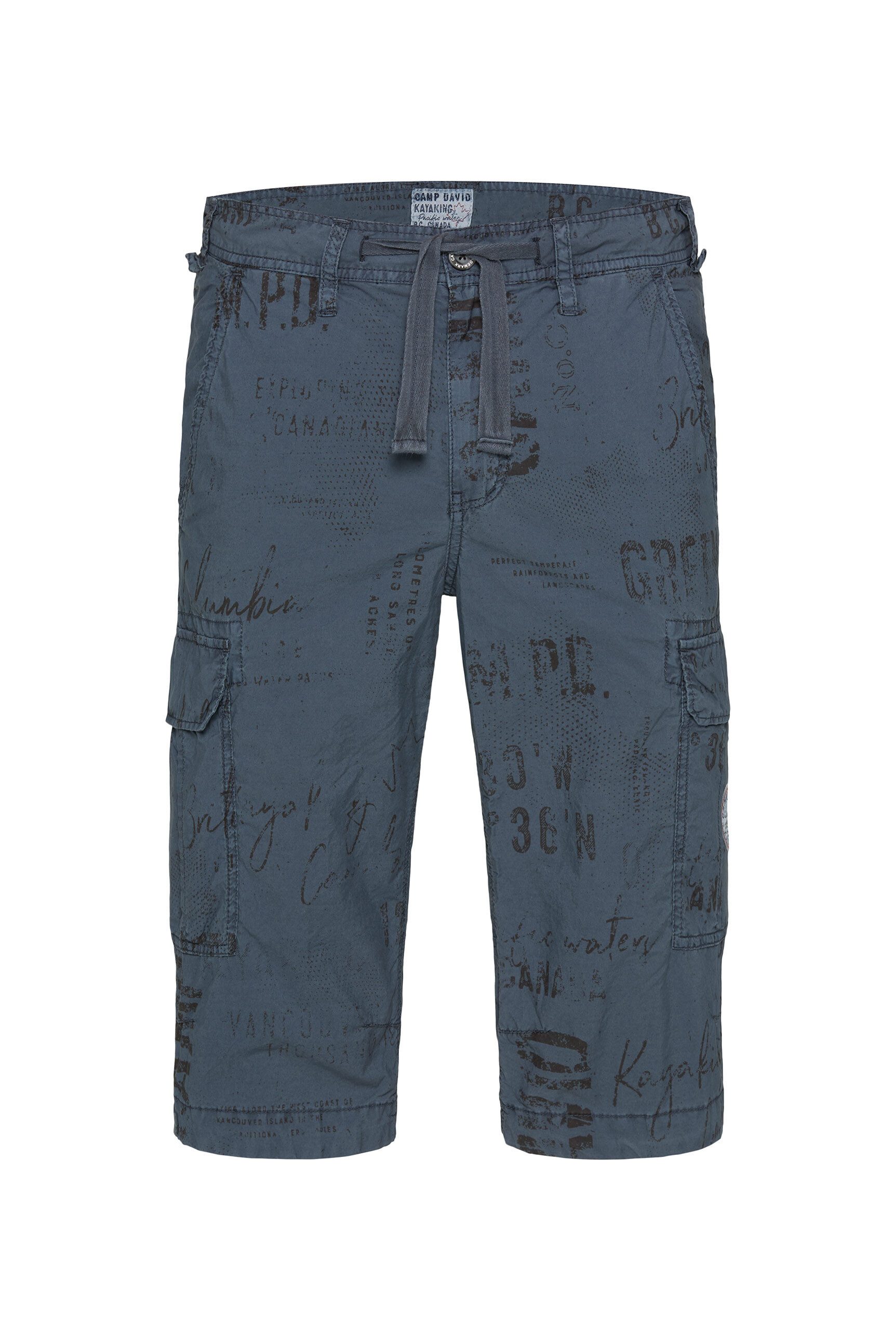 CAMP DAVID Shorts mit Bindeband innen günstig online kaufen