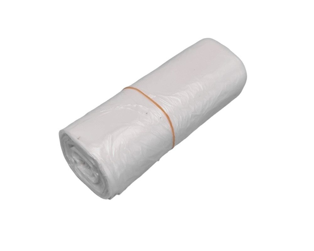Deiss Müllbeutel Müllbeutel 20 Liter transparent 450 x 540 mm 50 Stück auf Rolle