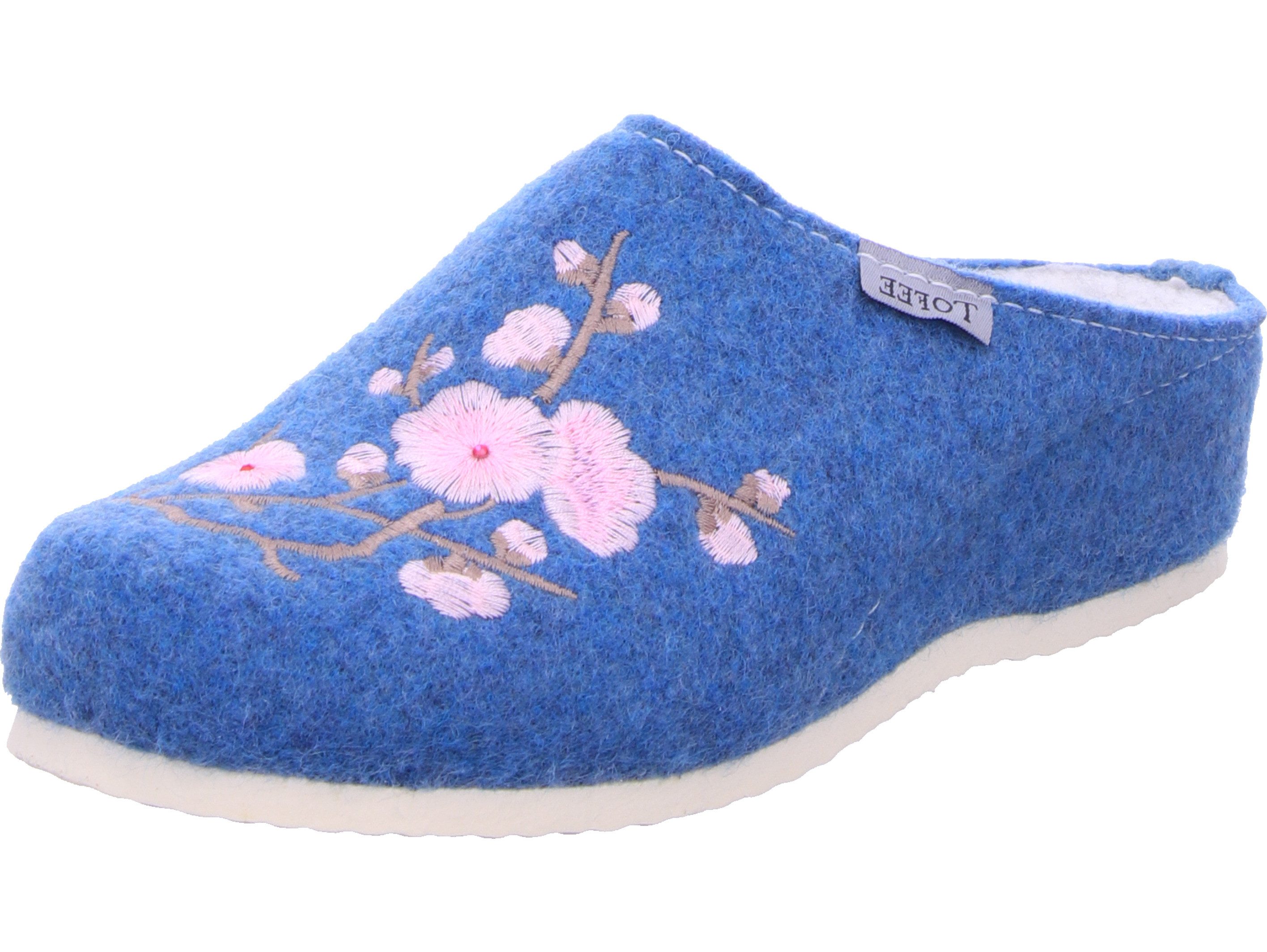 Tofee "Blüten" Pantoffel