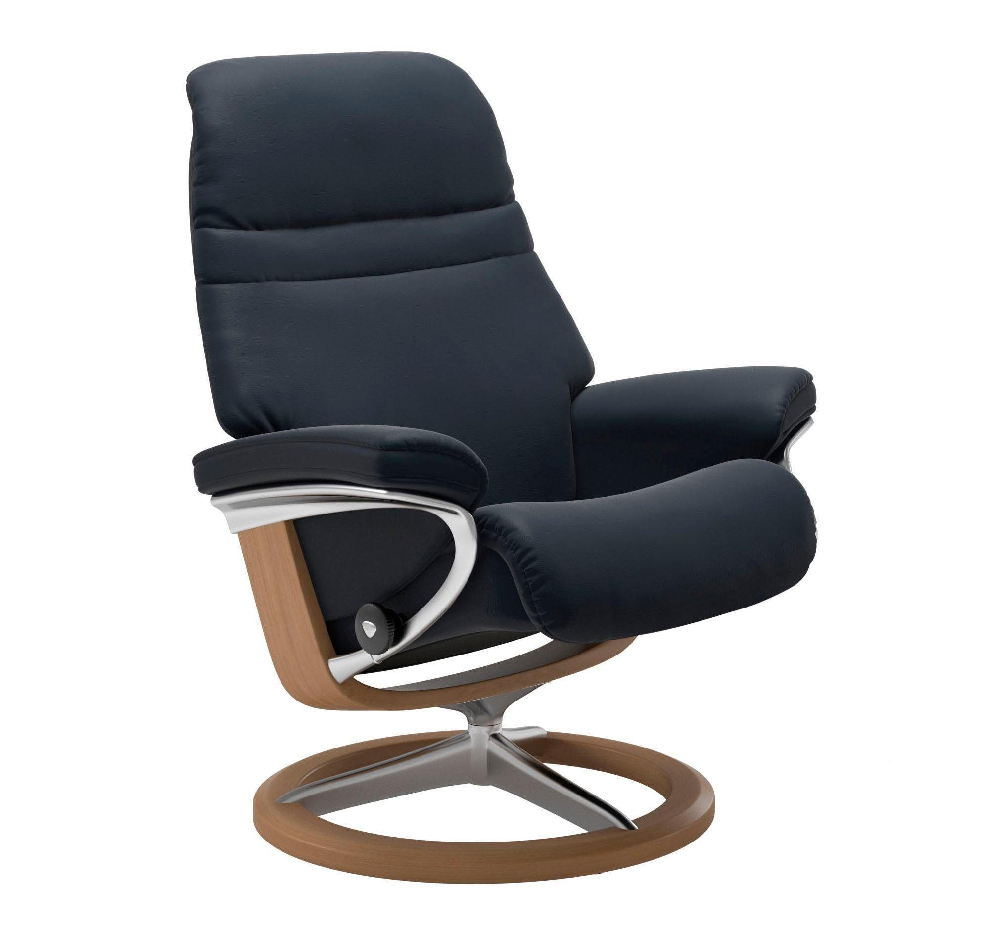 M, Relaxsessel Größe Eiche Stressless® Sunrise, mit Signature Gestell Base,