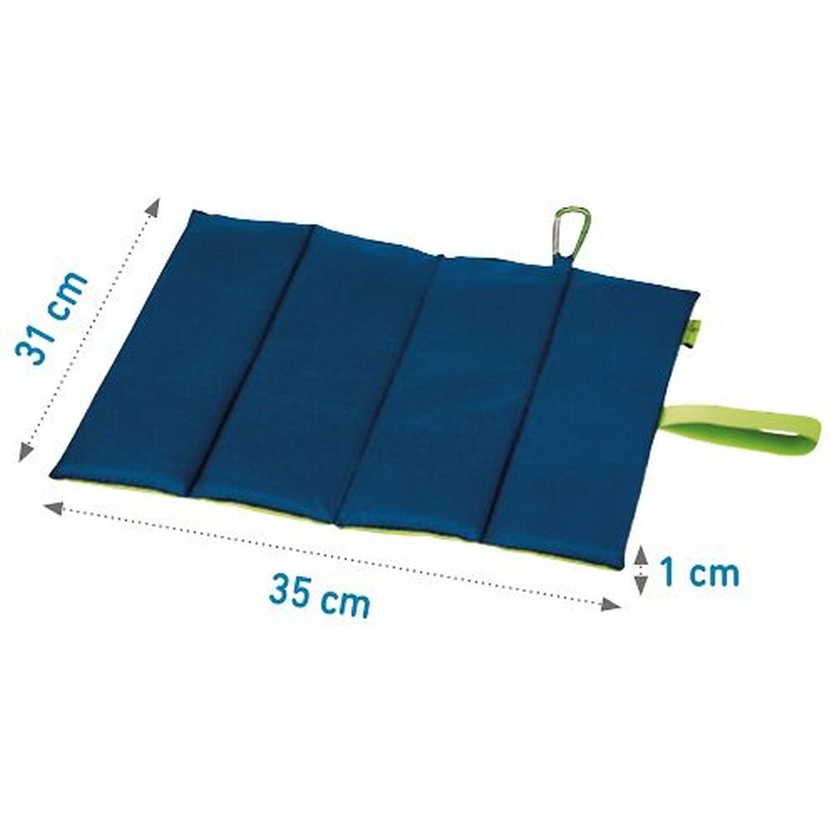 Moses. Verlag Thermomatte Faltbare Sitzmatte Outdoor mit Karabiner, leicht & kompakt