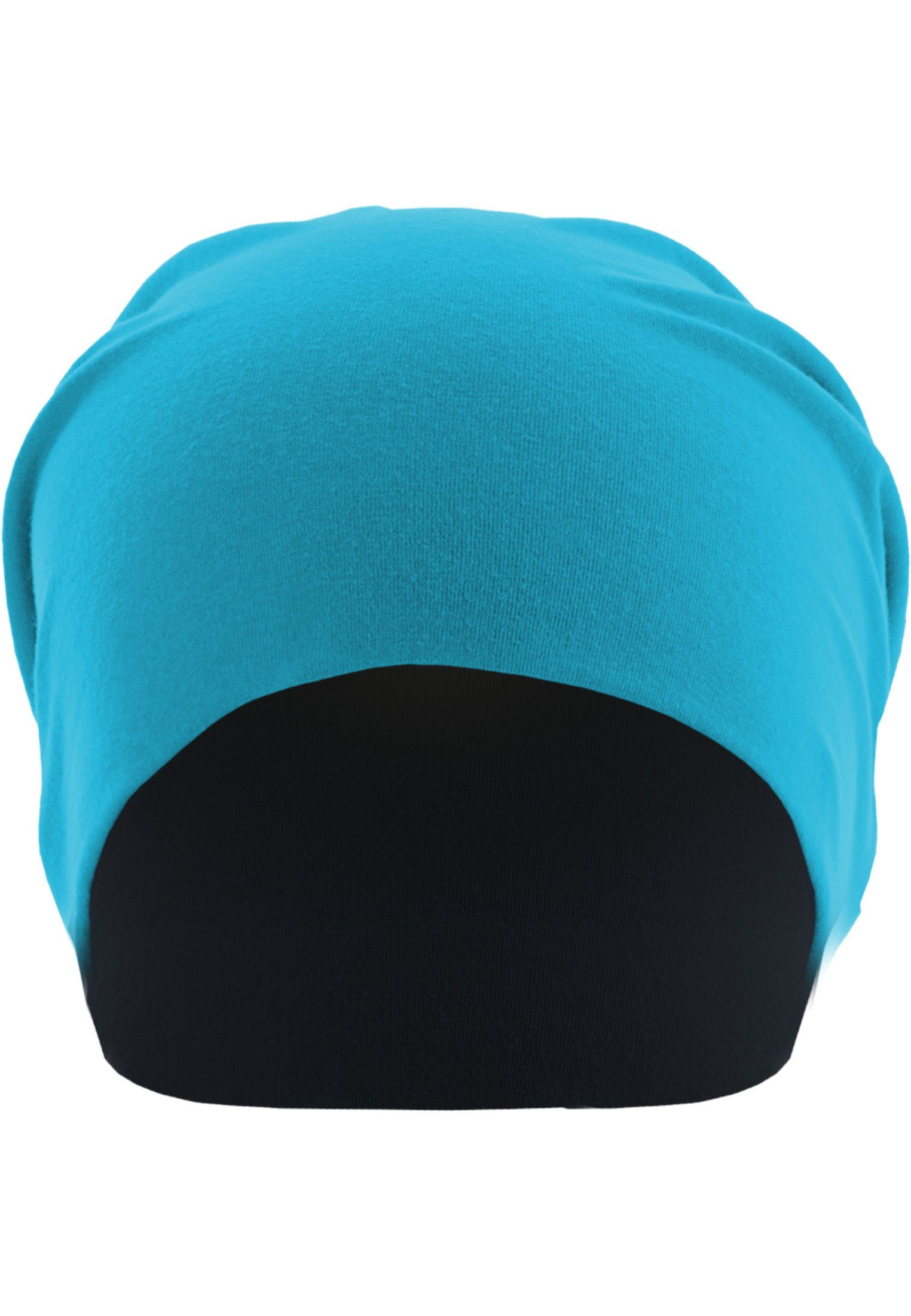 MSTRDS Beanie Accessoires Jersey Beanie reversible (1-St) turquoise/navy