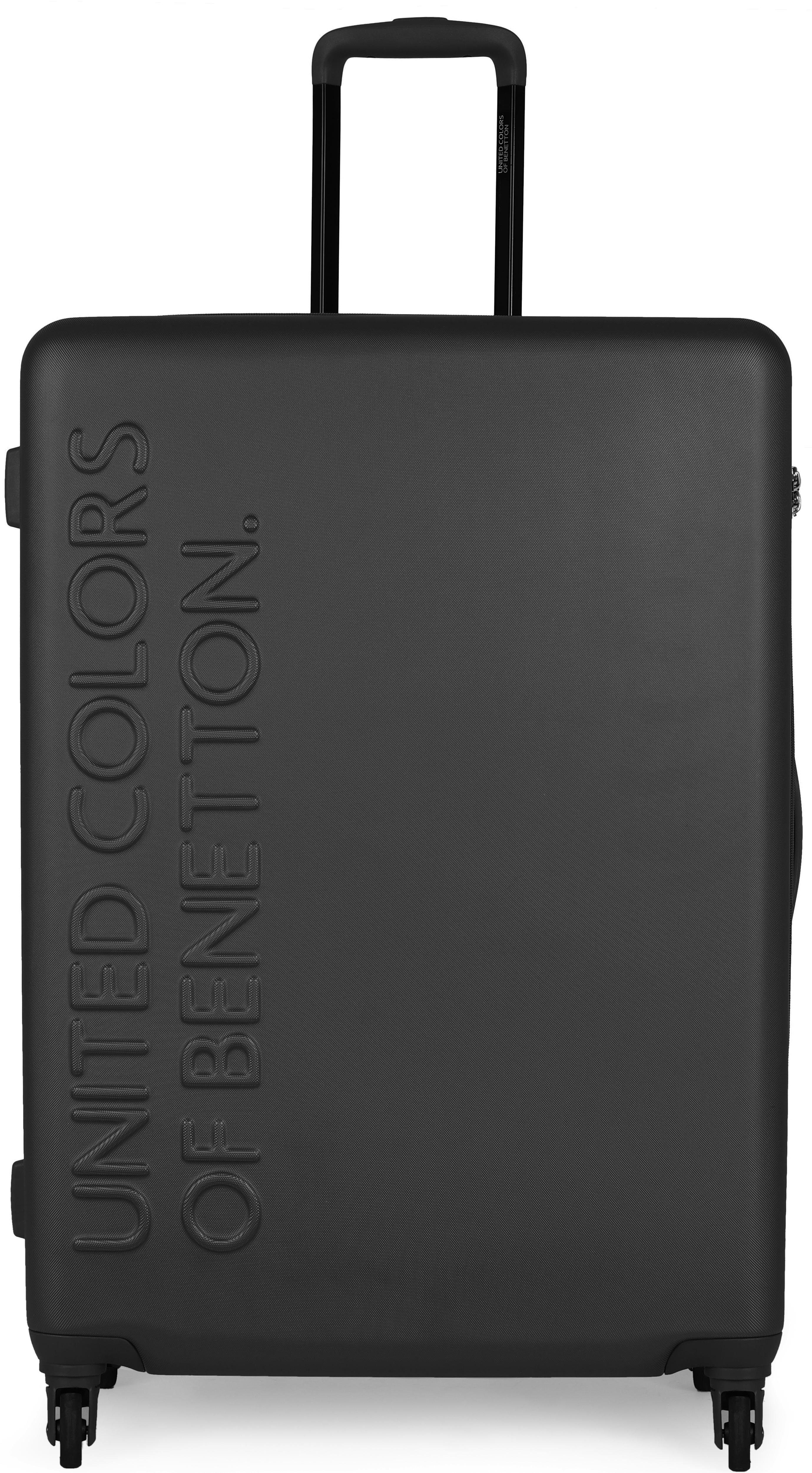 United Colors of Benetton Hartschalen-Trolley »UCB, 64 cm, black«, 4 Rollen  online kaufen | OTTO