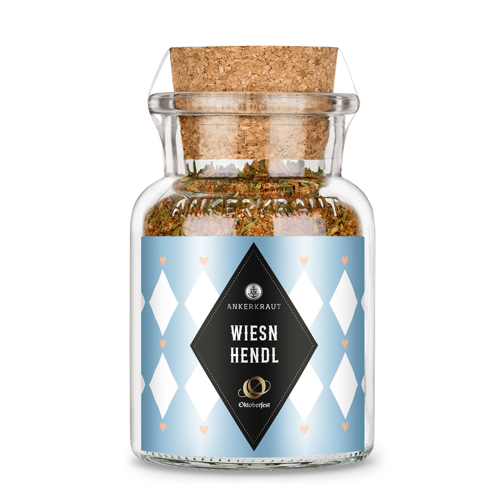 Ankerkraut Gewürz Wiesn Hendl, 75g im Korkenglas, Ankerkraut Gewürzsalz für Brathähnchen