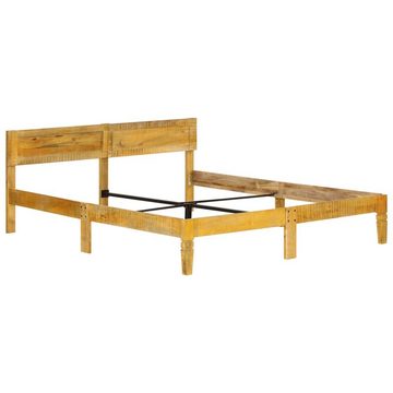 vidaXL Bettgestell Massivholzbett Mango 180 cm Bett Bettrahmen Bettgestell