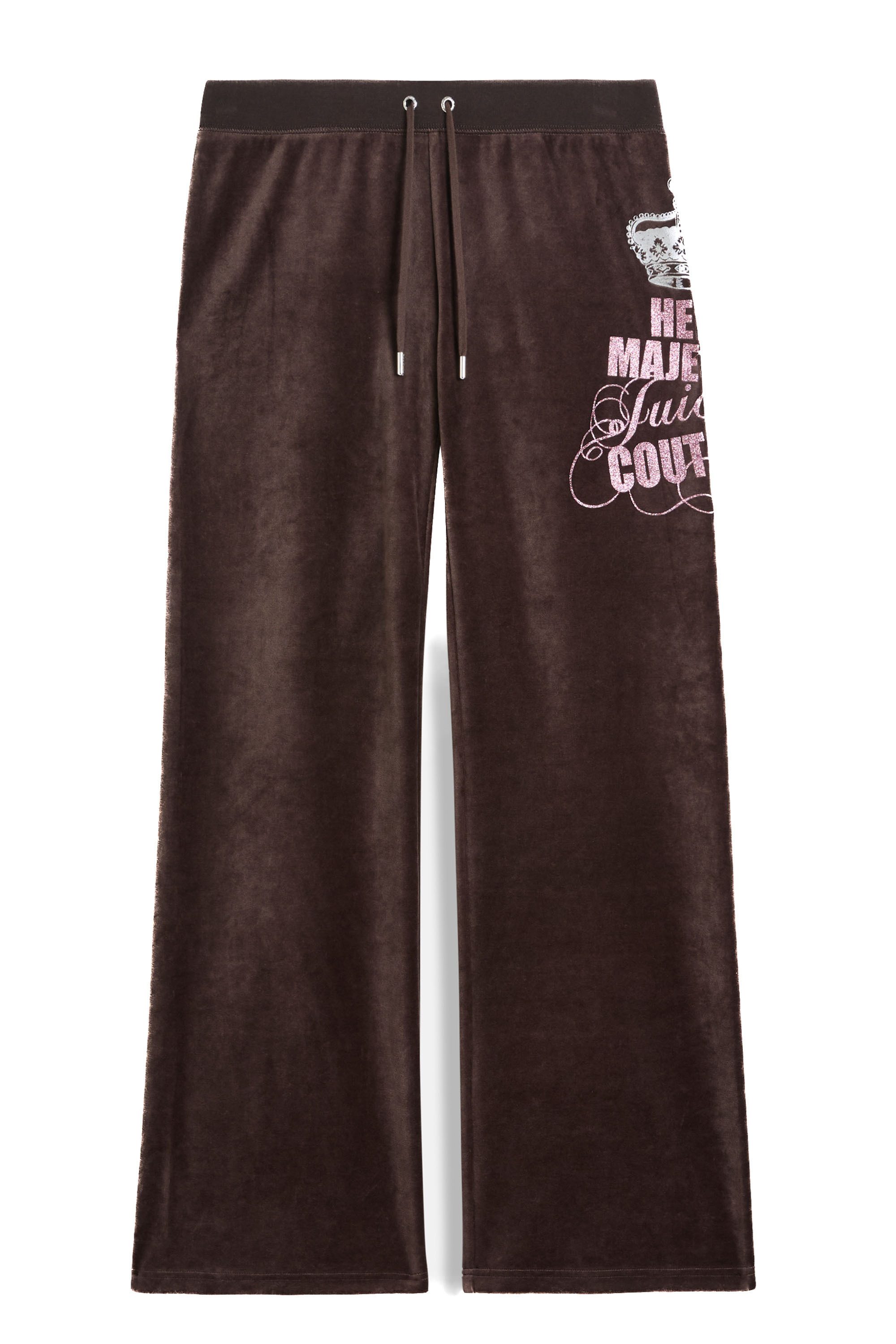 Juicy Couture Sweathose HER MAJESTY CAISA TRACKPANT. Damen Trainingshose Damen, Sweathose, Velour, Jogginghose mit Glitzer, Sale