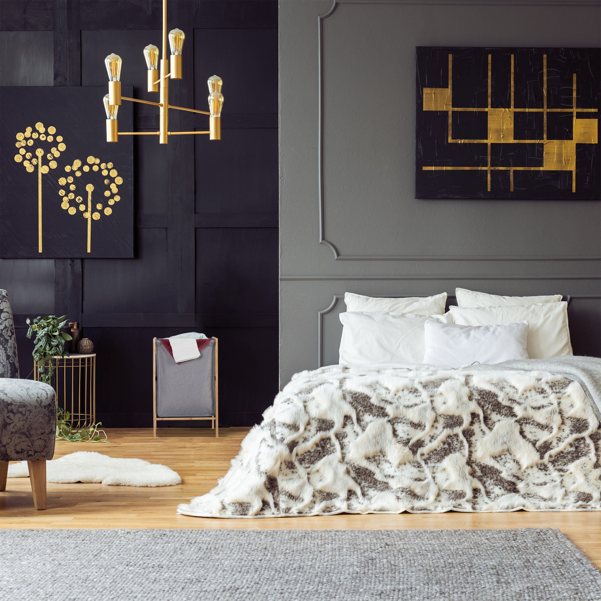 relaxdays Wäschekorb mit Bambusgestell günstig online kaufen