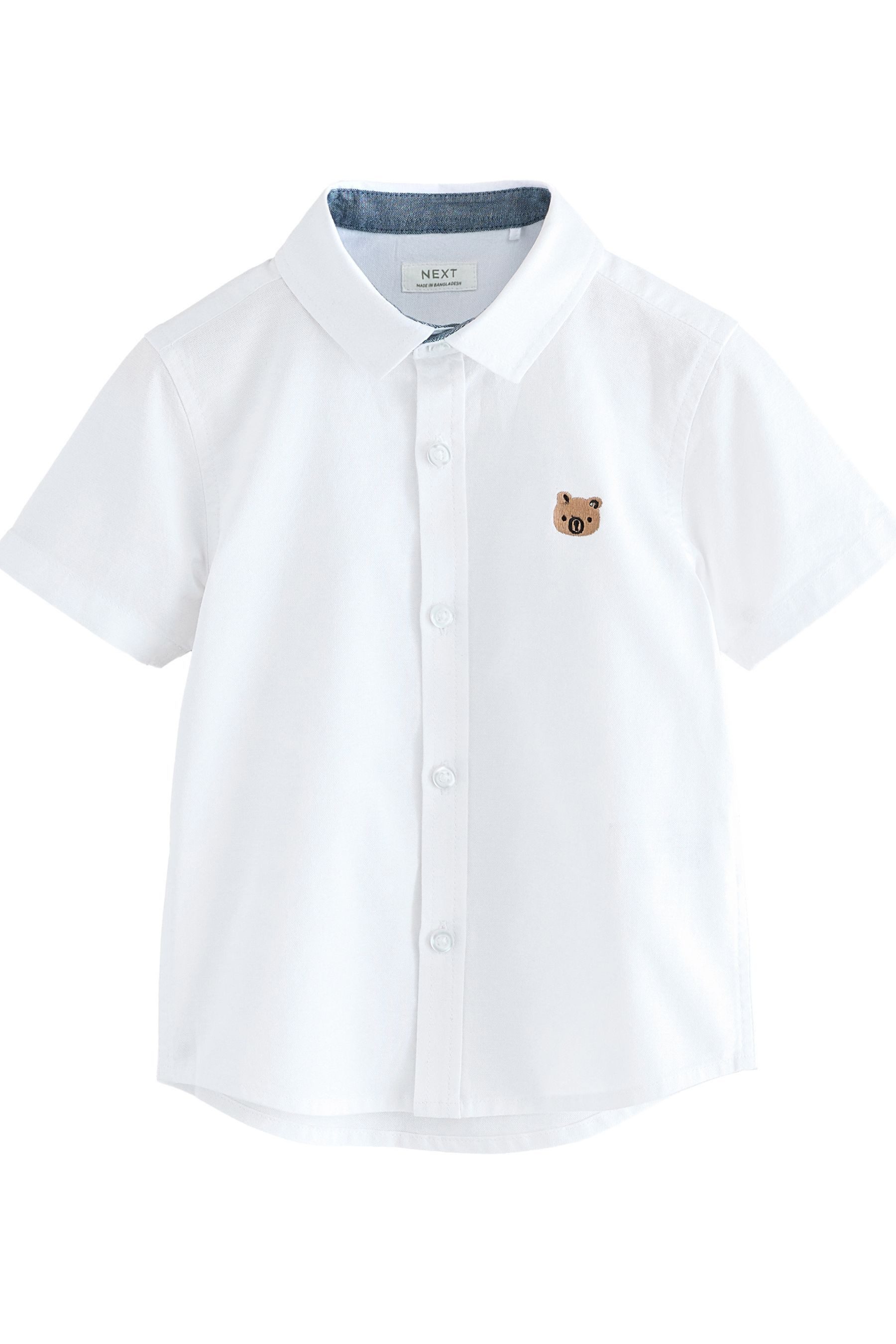 Next Kurzarmhemd Kurzärmeliges Oxford-Hemd (1-tlg) günstig online kaufen