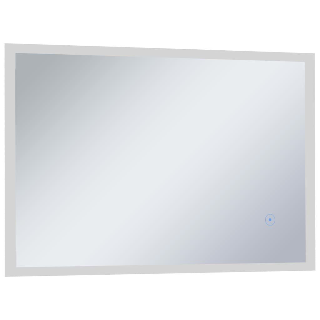cm 100x60 LED-Badspiegel mit furnicato Berührungssensor Wandspiegel