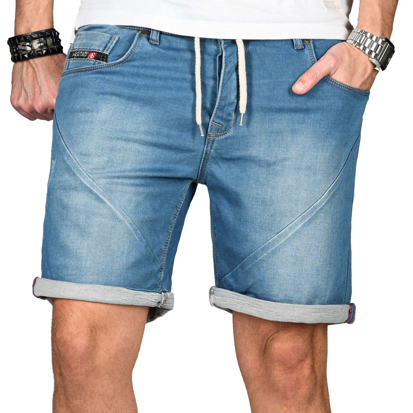 Shorts Herren Comfort Fit – Denim Shorts mit Stretch