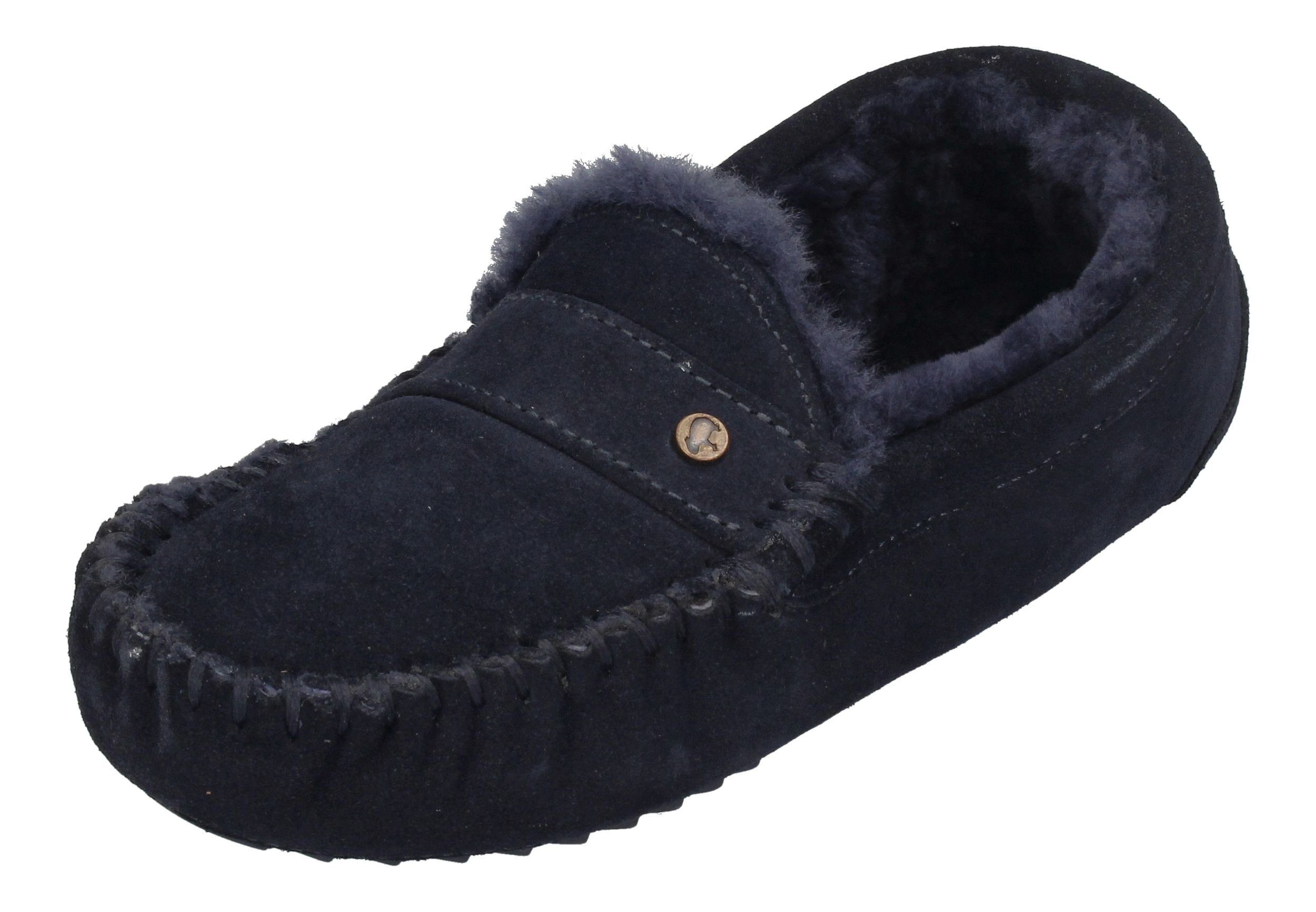 WARMBAT Nowra Suede NWR3410-45 Hausschuh Dark Navy
