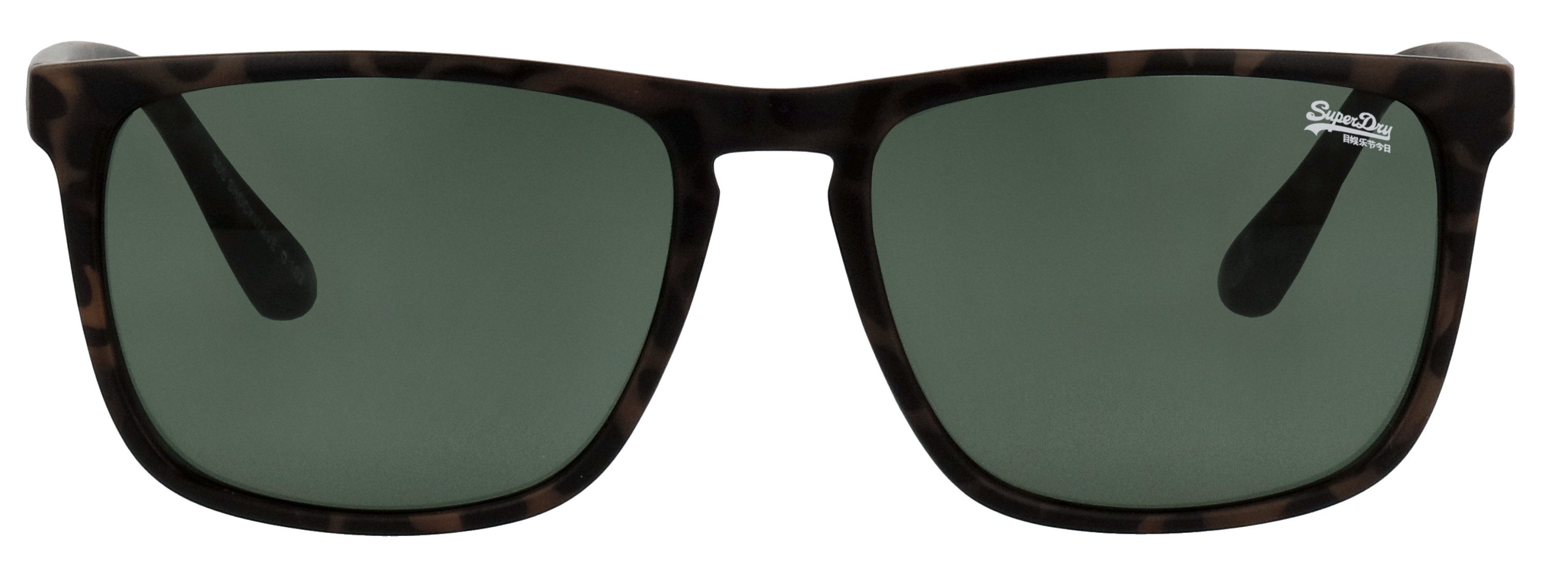 Superdry Sonnenbrille Modell 996059 Form Karree/Eckig, Logoschriftzug auf Bügel, Injectionfassung