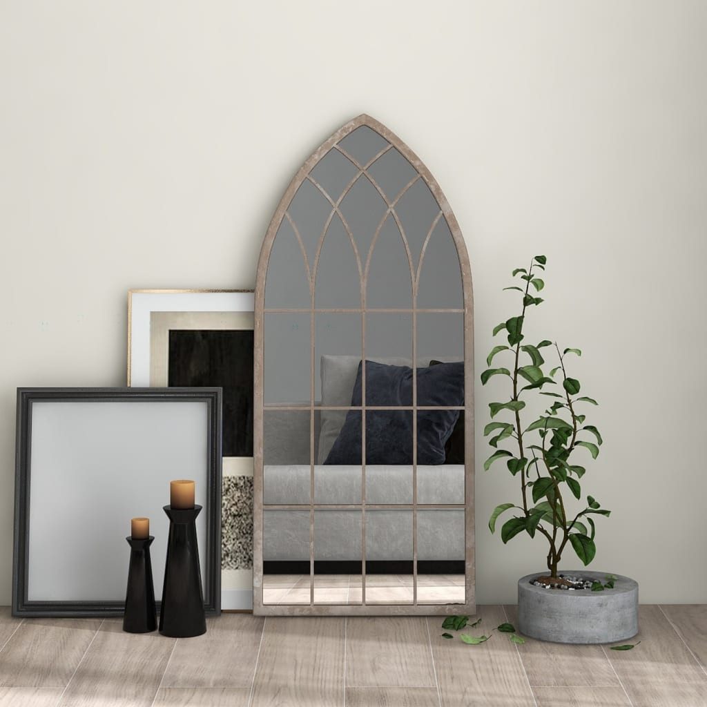 furnicato Wandspiegel Attraktiver Innenspiegel 100 x 45 cm in Sand (1-St)