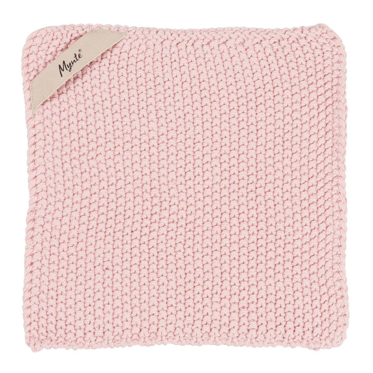 Ib Laursen Topflappen Ib Laursen - 2 Stück Topflappen Mynte Rosa Strick (6350-07)