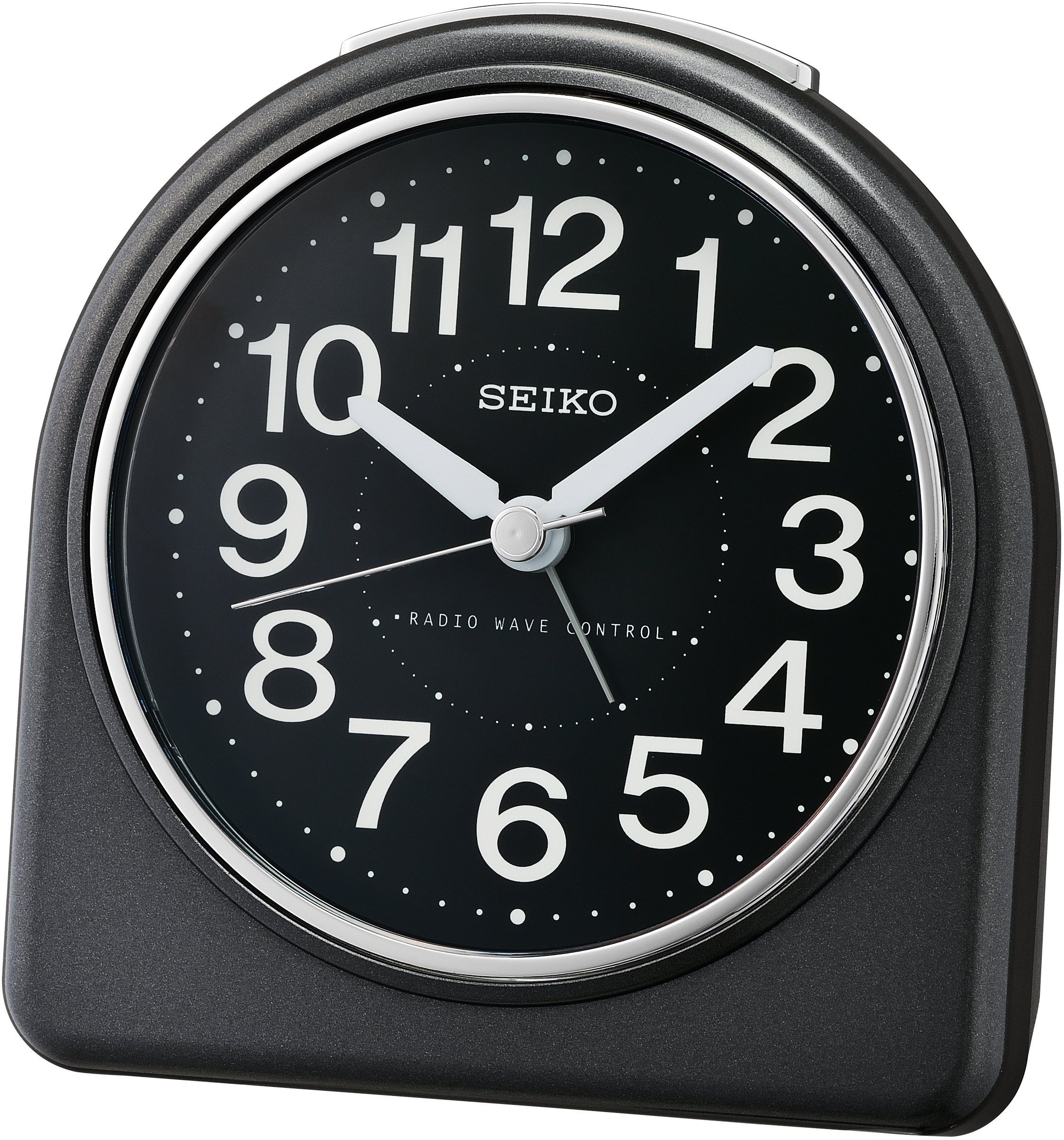 Seiko Funkwecker QHR204K Wecker, Reisewecker, Piepalarm, Schlafzimmer, Geschenkidee