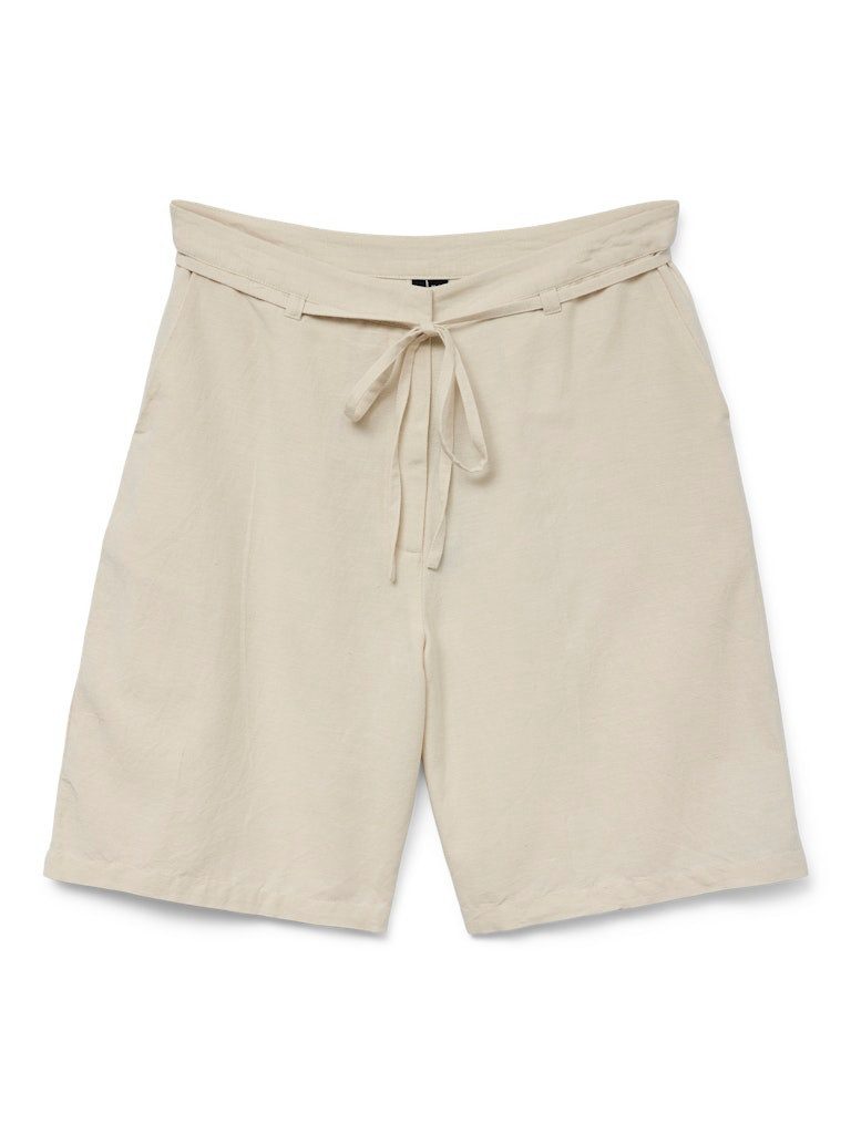 Vero Moda Shorts VMNETHE MW LONG SHORTS WVN