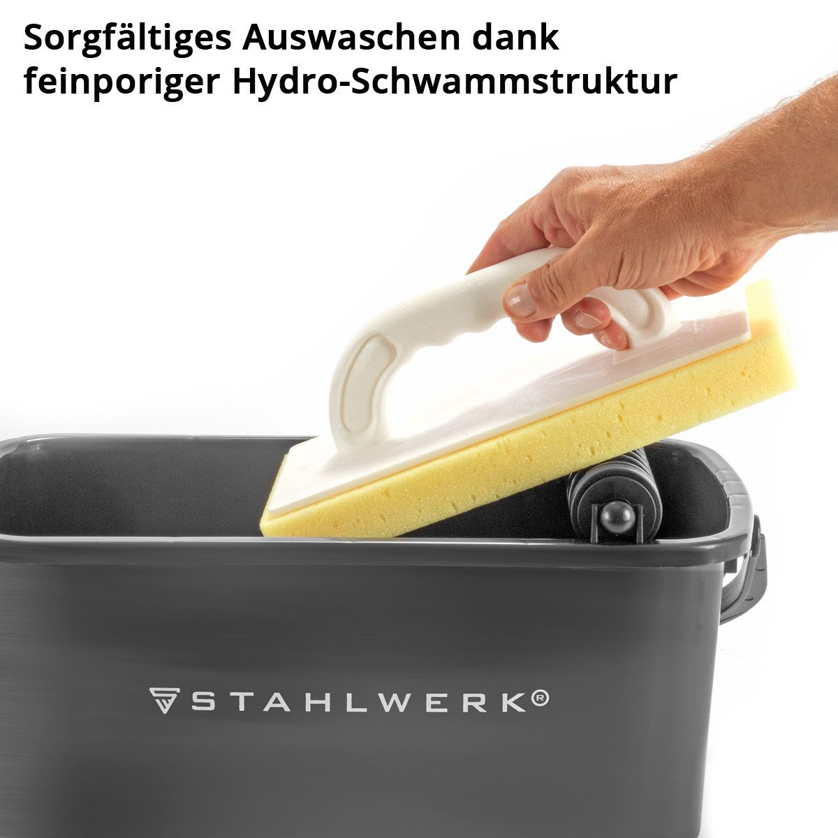 STAHLWERK manueller Fliesenschneider Fliesenwaschset 4-teiliges Fliesenlege günstig online kaufen