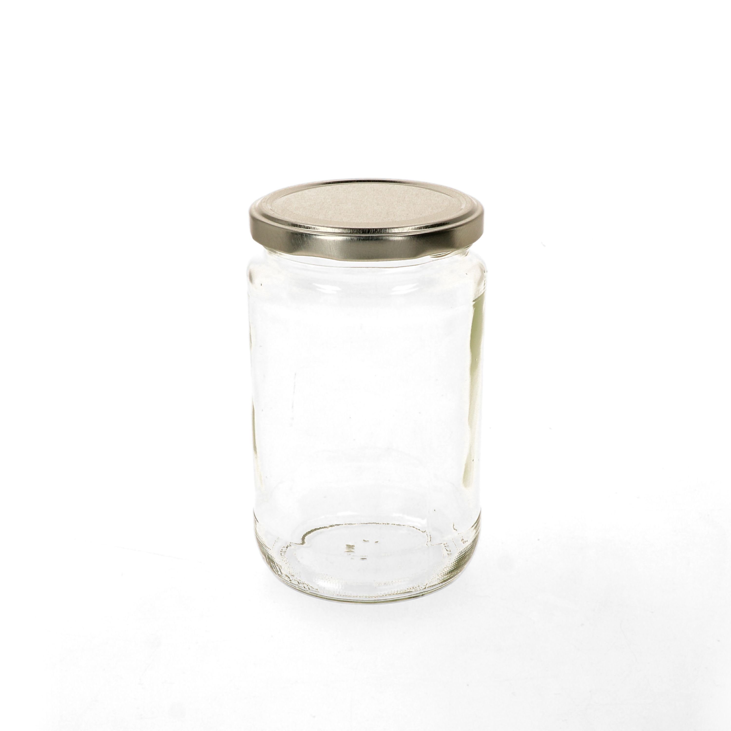 Set To incl. 12er ml MamboCat 82 Rundglas silberner Glas Deckel Einmachglas Rezeptheft, 720