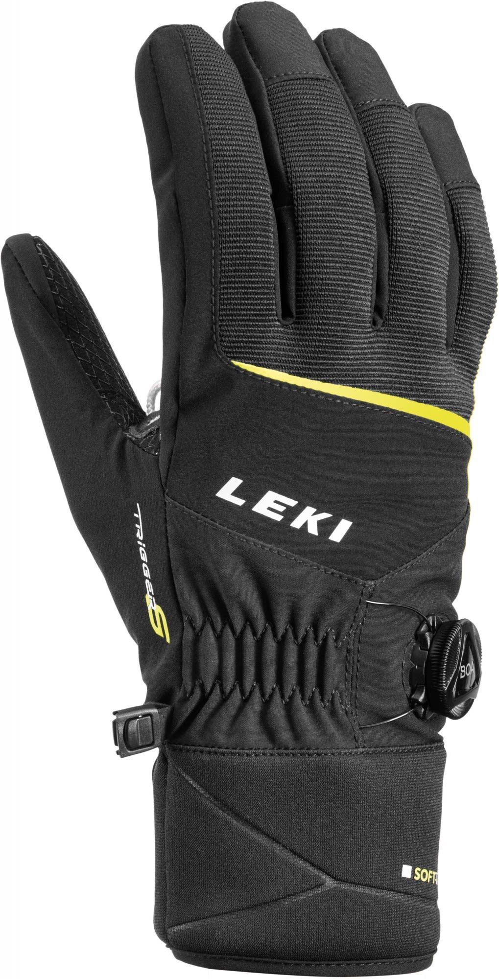 Leki Fleecehandschuhe Leki Progressive Tune S Boa® Lt Accessoires Black - Lime