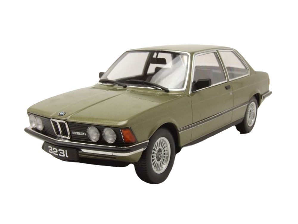 Modellauto BMW 323i E21 1978 grün metallic