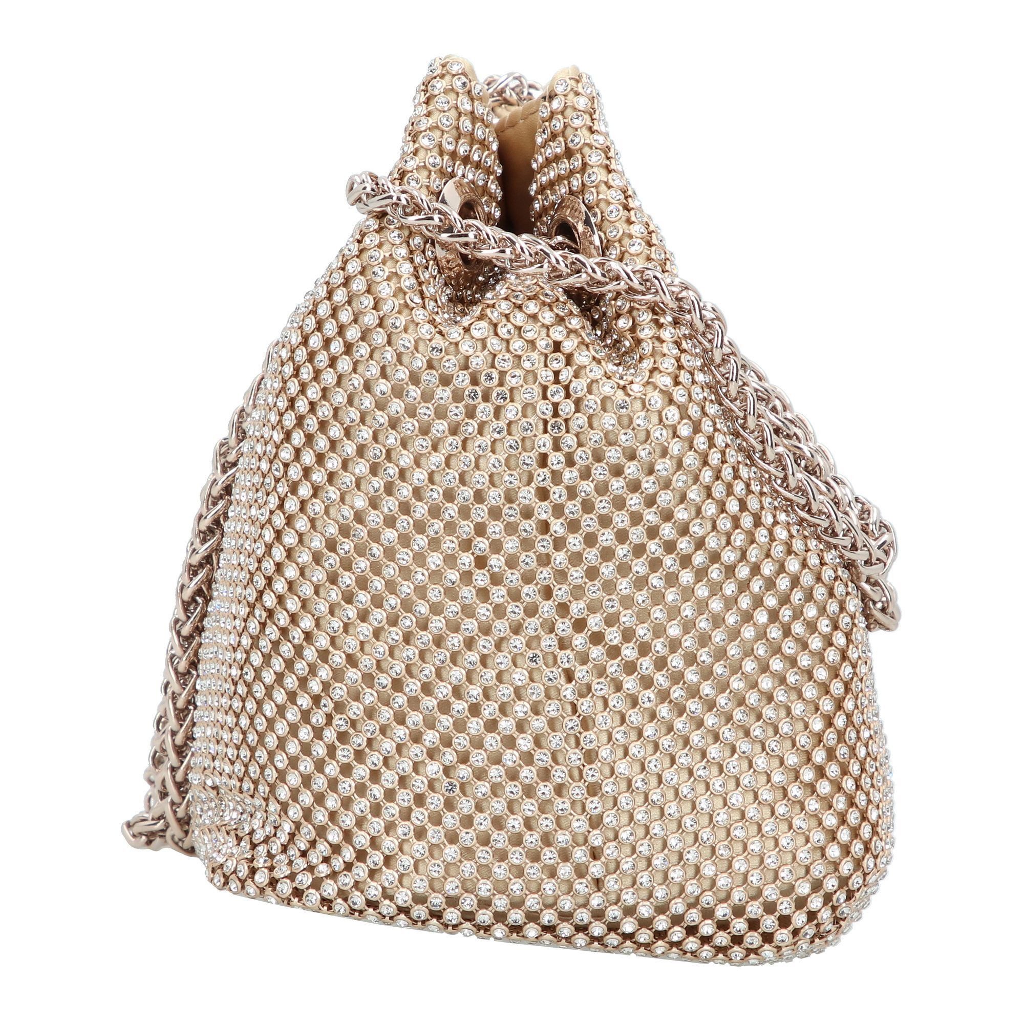 Guess Beuteltasche Zalina, Aluminium