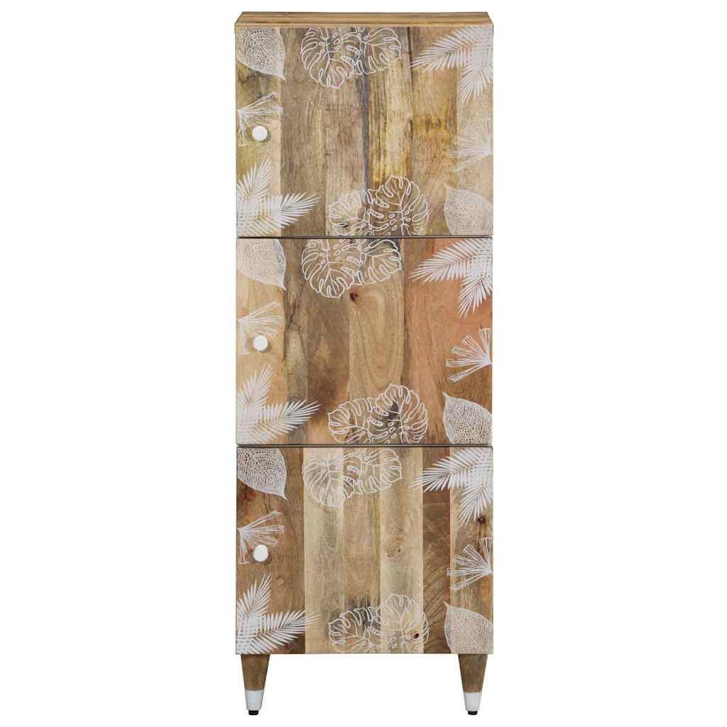 vidaXL Media-Regal Highboard 40x33,5x110 cm Massivholz, günstig online kaufen
