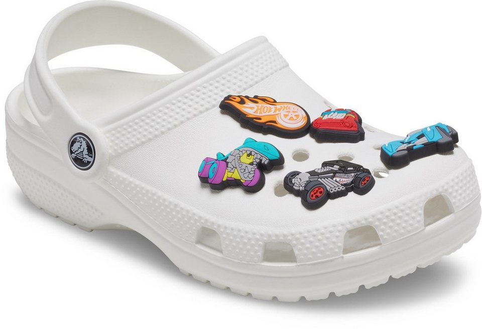 Crocs Schuhanstecker Jibbitz™ Hot Wheels (Set, 5-tlg., Kein Spielzeug. Nicht  für Kinder unter 3 Jahren geeignet), für Crocs Schuhe, Mit Hot Wheels  Motiven
