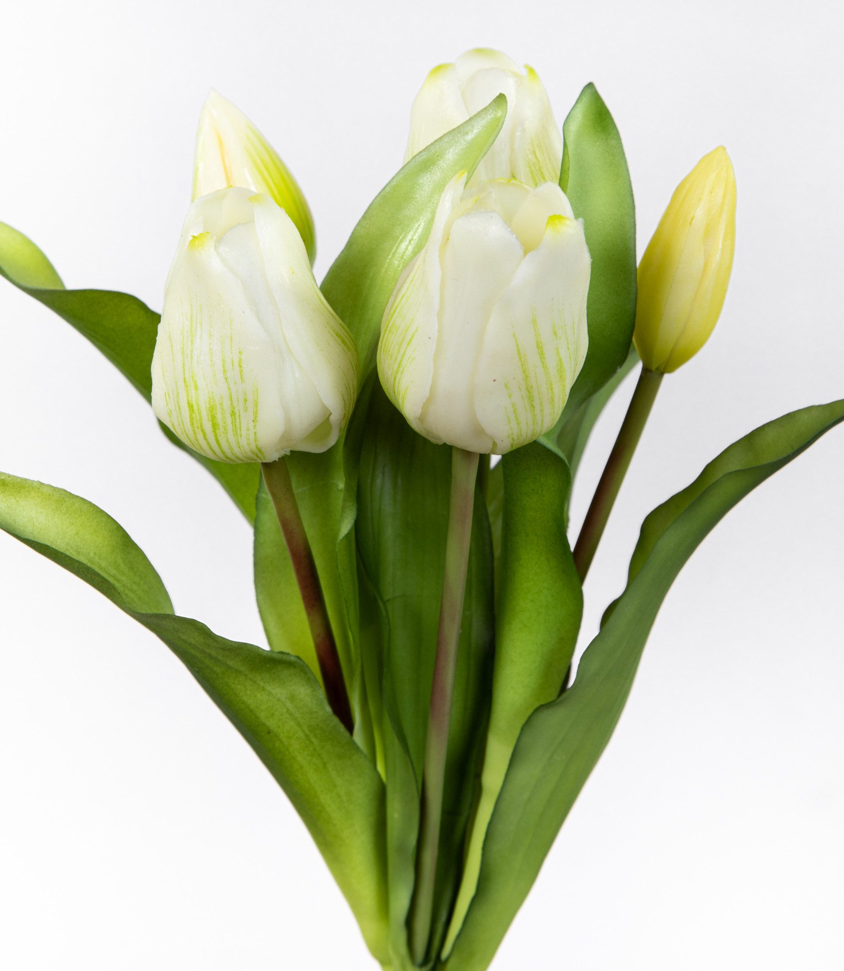 Kunstblume Tulpenbund Nature Real Touch 32x20cm mit 5 Blüten DP künstliche günstig online kaufen