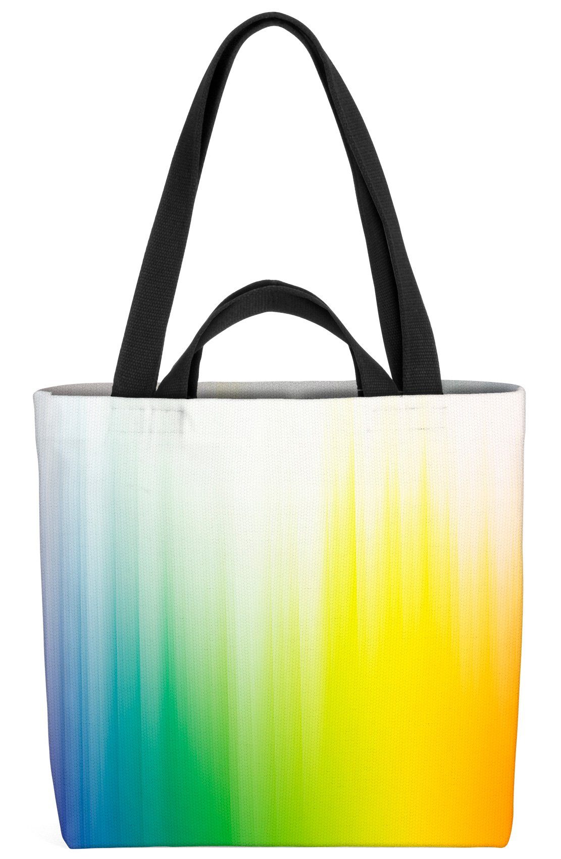 Henkeltasche Regenbogen Flagge Wasserfarben bunt Farben VOID Pride Regenbogen p (1-tlg), Verlauf