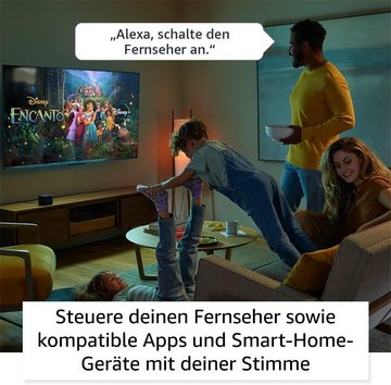 Amazon Streaming-Box Fire TV Cube 3. Generation, (Set, inkl. Alexa-Sprachfernbedienung), Sprachsteuerung mit Alexa, Wi-Fi 6E, 4K Ultra HD