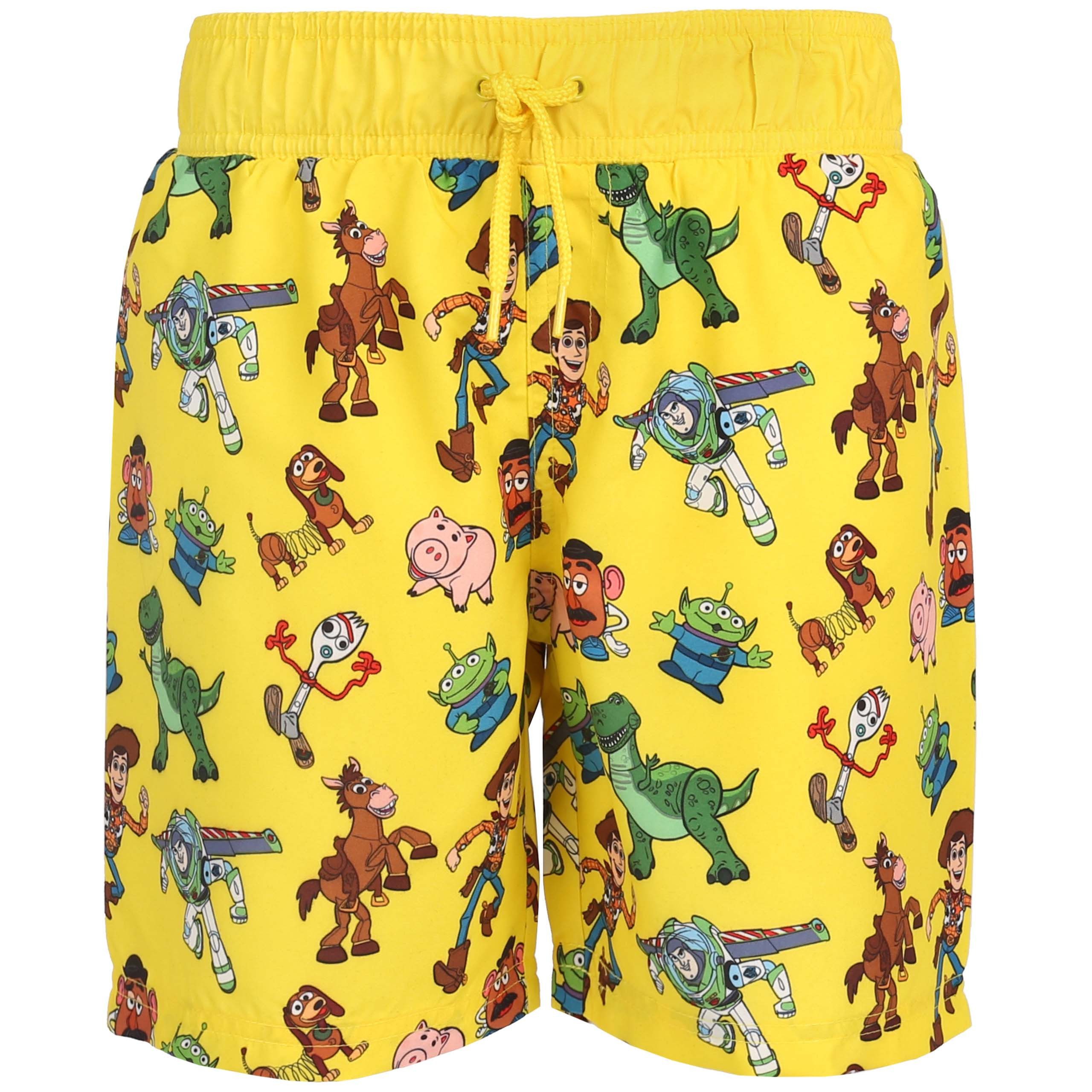 Disney Boxer-Badehose Gelbe Badehose/Badeshorts Toy Story DISNEY 6-7 Jahre