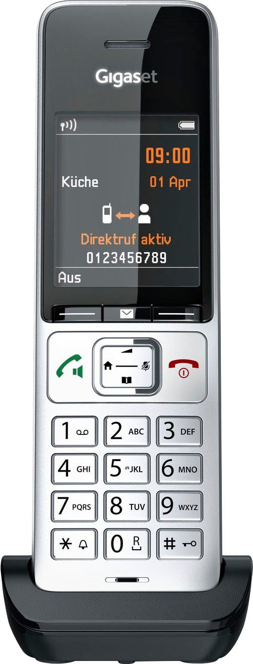 Gigaset COMFORT 500HX DECT-Telefon (Mobilteile: Schnurloses 1)