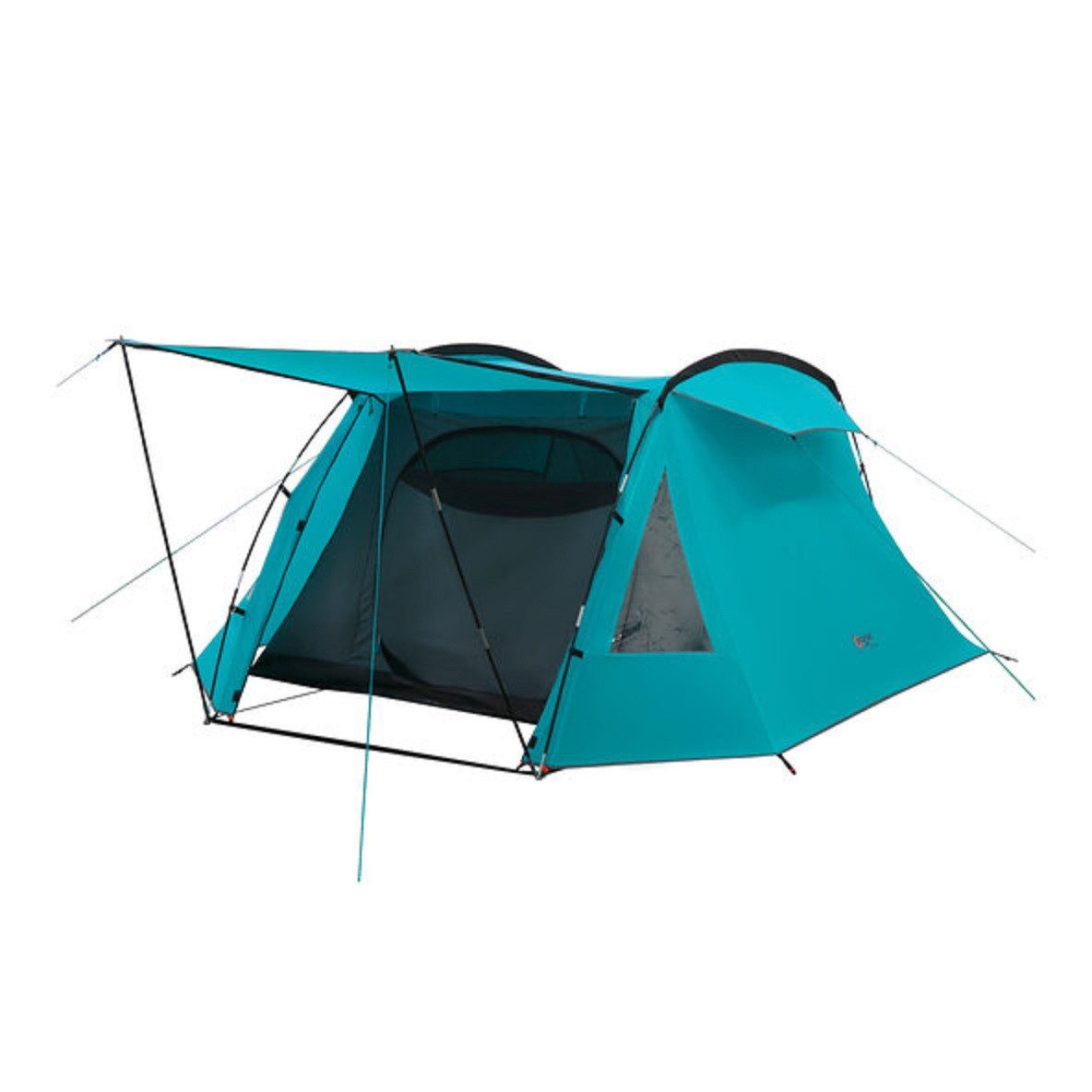 Kuppelzelt Zelt für 3 Personen wasserdicht wasserfest Camping Blackout 3