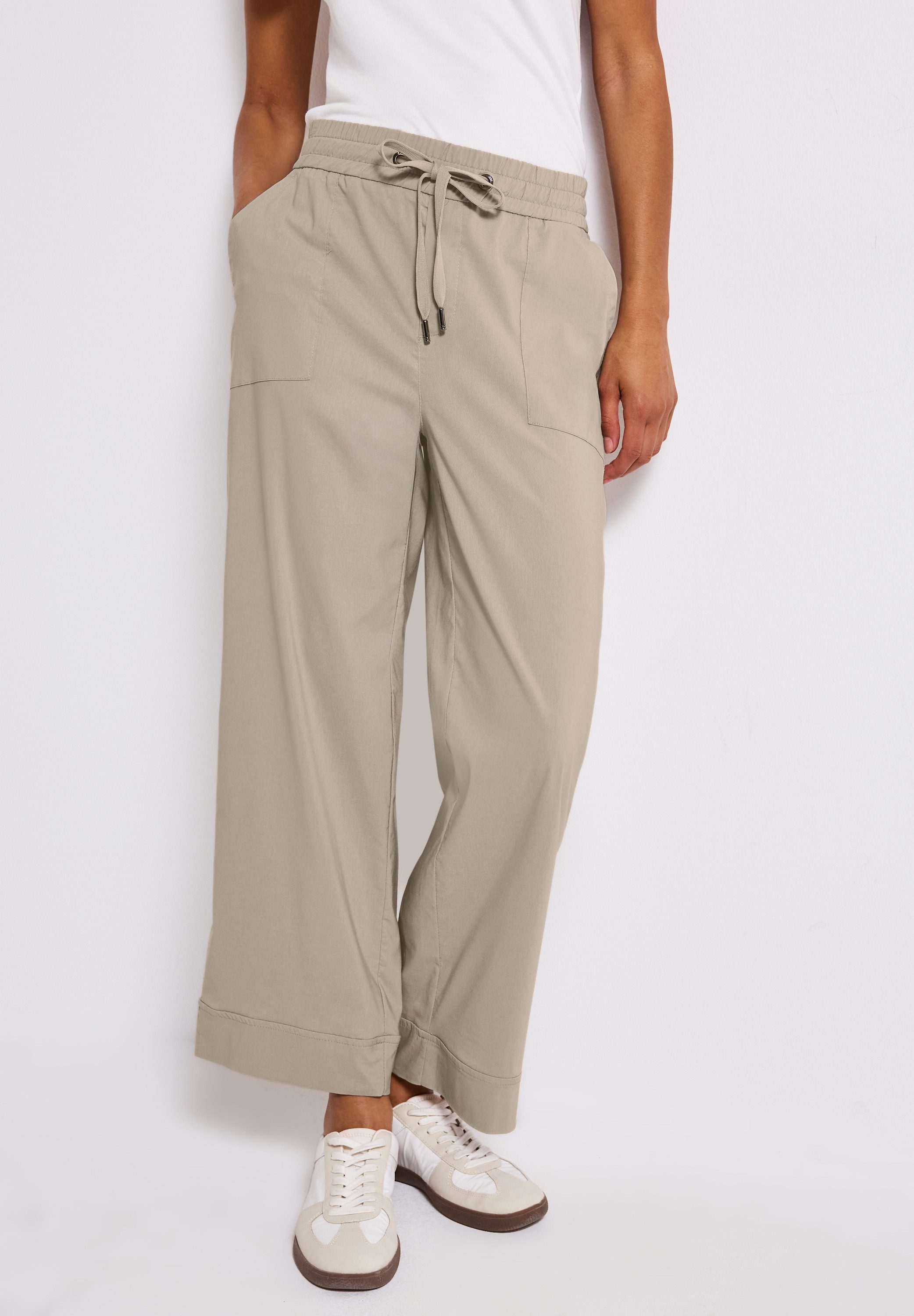 STREET ONE Stoffhose mit Turn-Up günstig online kaufen