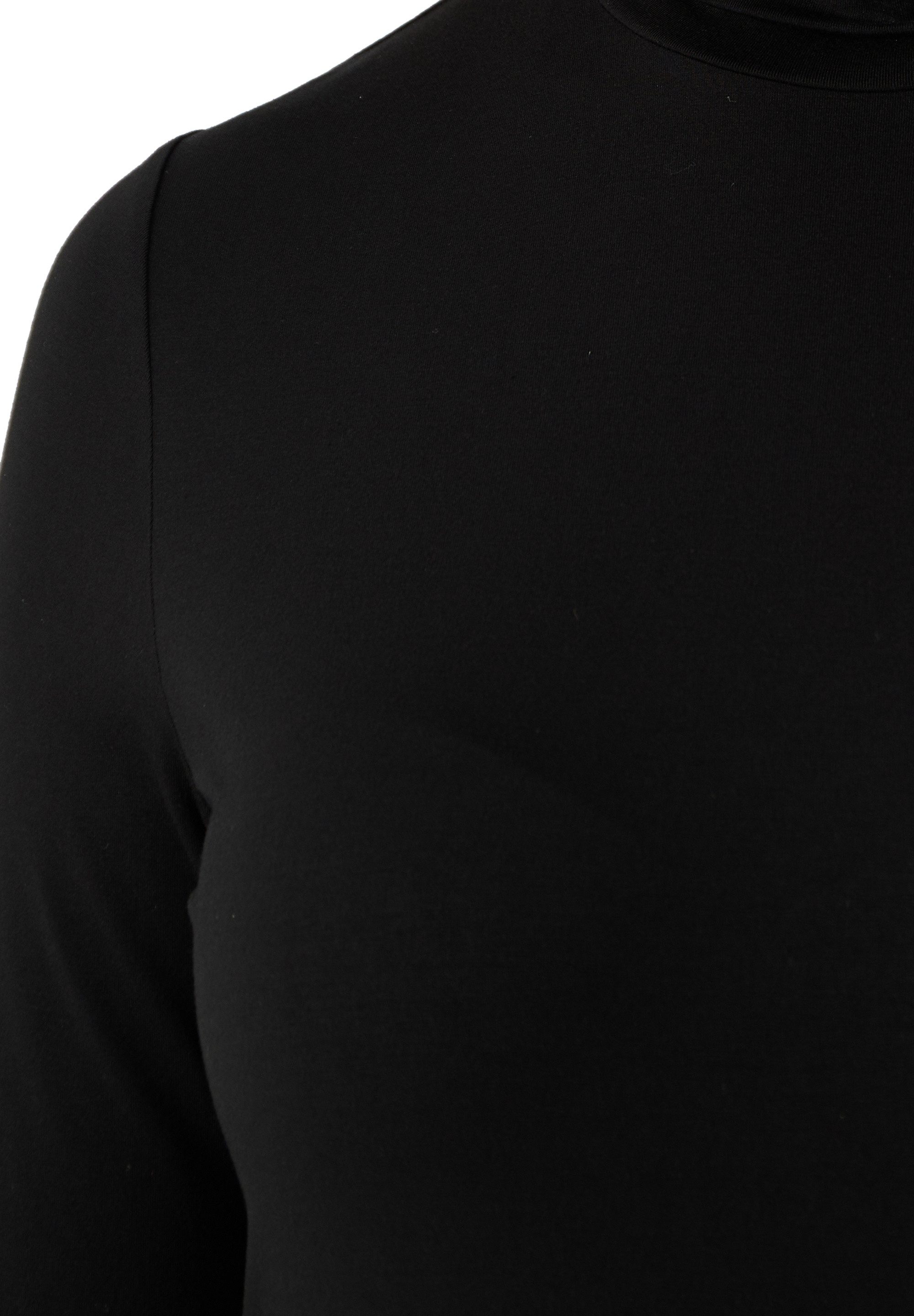 Les Lunes Langarmshirt Yunaa Rollkragen, schlanke Passform, klassisches Design, normale Länge