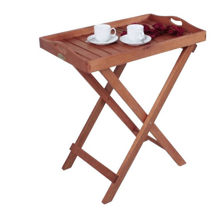 Gravidus Tabletttisch Tablettständer Tabletttisch Tisch Teewagen Grillwagen Beistelltisch Stahtablett