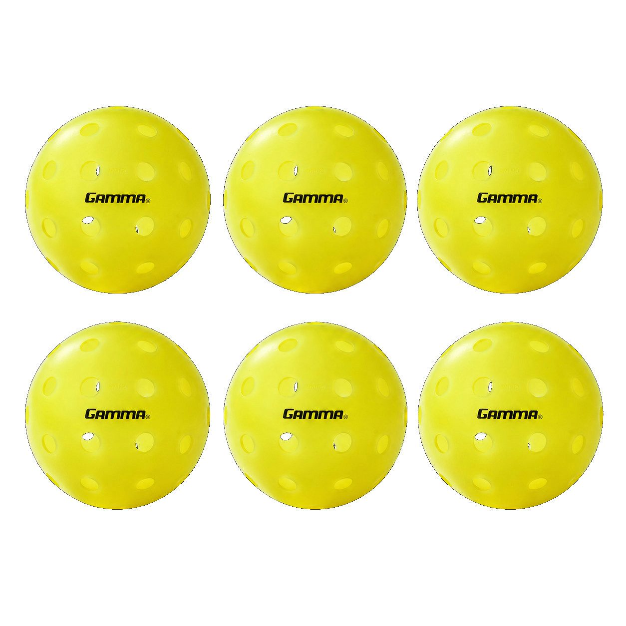 Charlsten Pickleball Gamma Photon Outdoor Pickleball Set – 6 Bälle