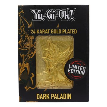 Fanattik Sammelkarte Yu-Gi-Oh! Replik Karte Dark Paladin (vergoldet)