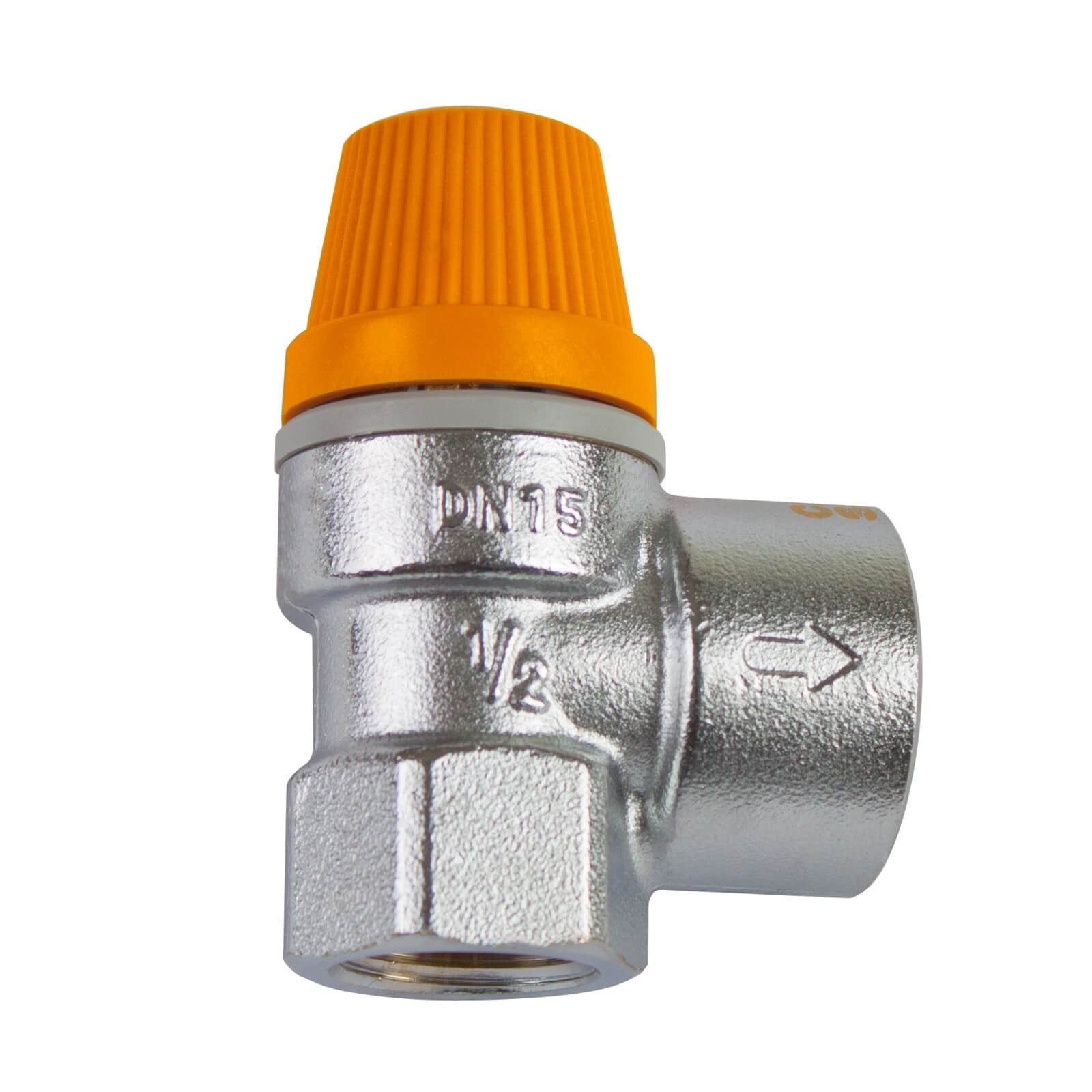 Caleffi Absperrventil Solar Sicherheitsventil 1/2 Zoll 10 bar Überdruckventil Membranventil