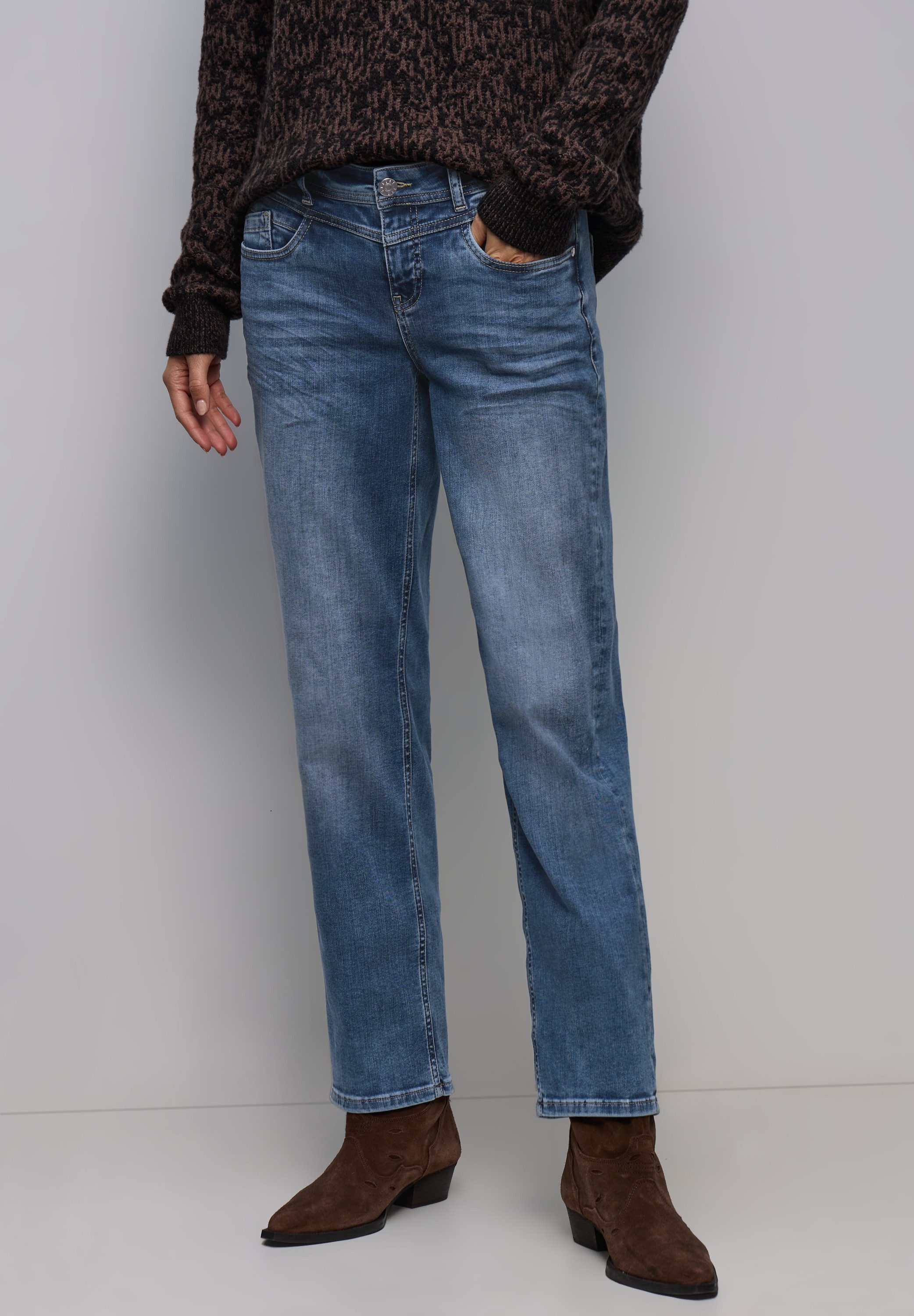 STREET ONE Comfort-fit-Jeans 5-Pocket-Style günstig online kaufen