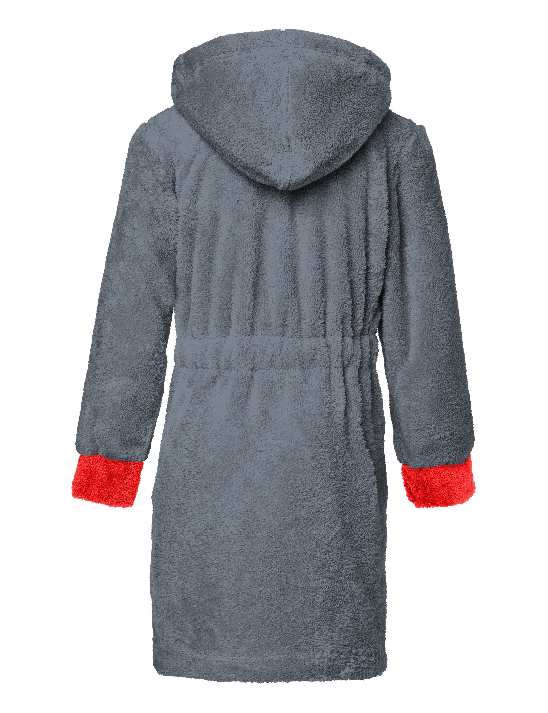Timone Bademantel Bademantel mit Kaputze für Mädchen und Jungen KIDS, kurz, Polyester