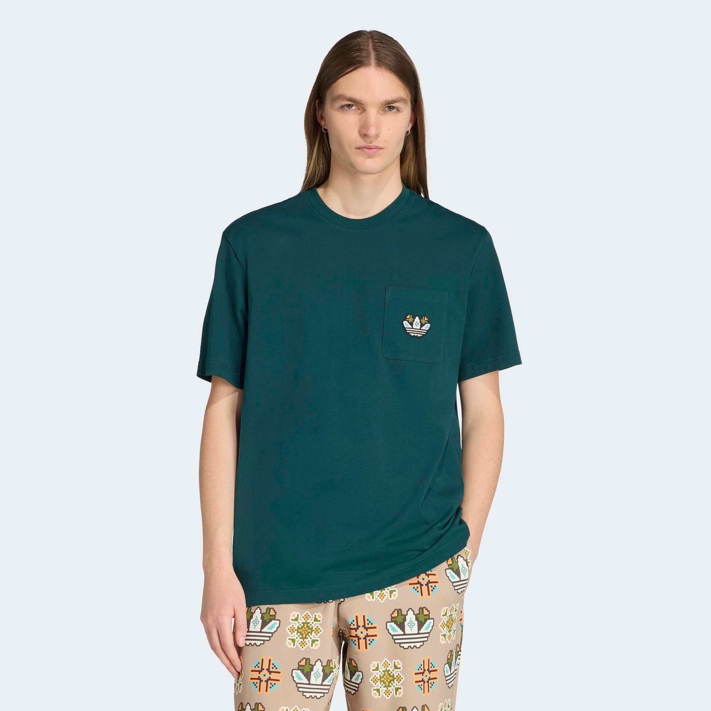 adidas Originals T-Shirt MG LO SS T lockere Passform, mit kleinem Trefoil auf Brusttasche. Reduzierter Preis € 28,99. Unverbindliche Preisempfehlung € 35,00