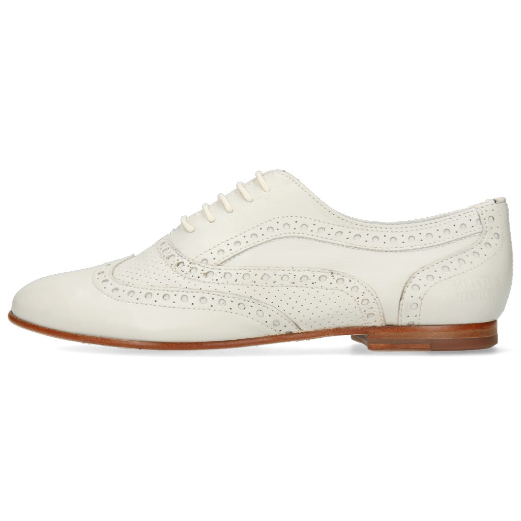 Melvin & Hamilton Sonia Off Nappa Perfo Schnürschuh 1 White