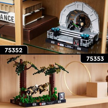 LEGO® Konstruktionsspielsteine Verfolgungsjagd auf Endor – Diorama (75353), LEGO® Star Wars™, (608 St)