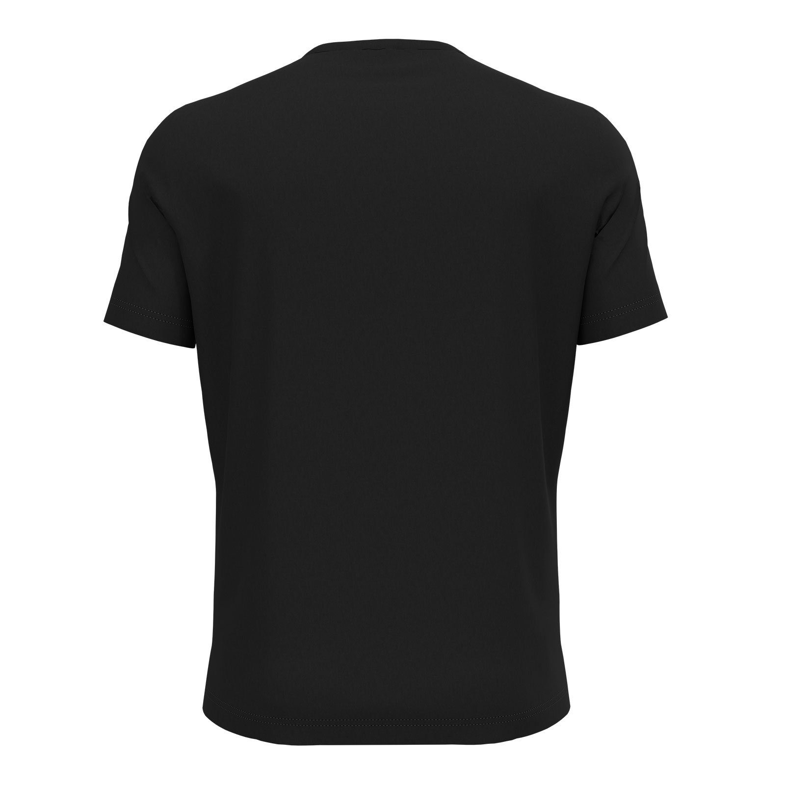 Waldlandschaftsprint Nikko 551362-15000 black mit mit Logo-Print T-Shirt Odlo T-Shirt