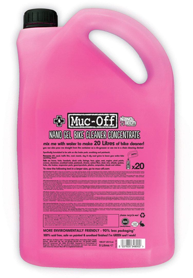 Muc-Off Silikonöl Nano Gel 5L Motorrad / Fahrrad Reiniger