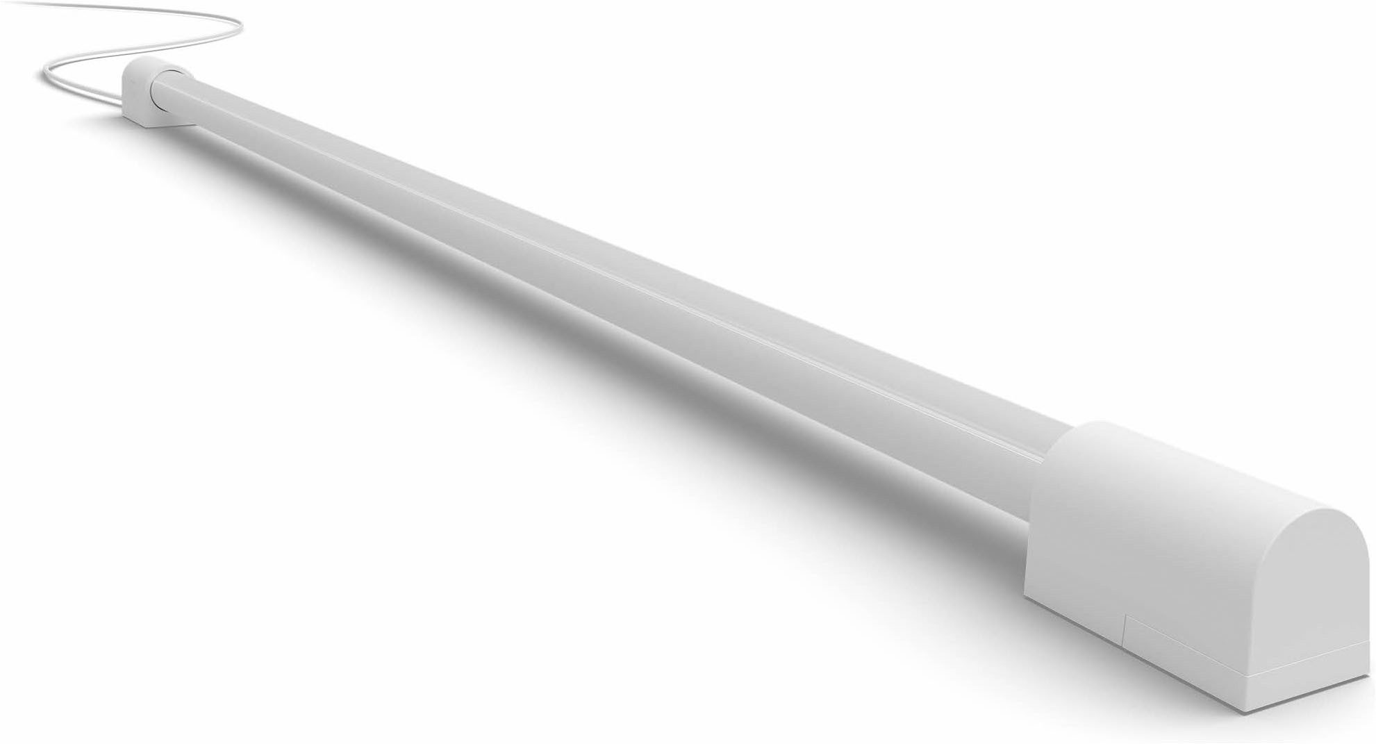 Philips Hue LED Lichtleiste Play Gradient Light Tube weiß 75cm, Abschaltautomatik, Bluetooth, CCT - über Fernbedienung, Dimmfunktion, Einschlafhilfe, Farbsteuerung, Farbwechsel, Memory, nach Trennung vom Netz, Nachtlichtfunktion, RGB, Smart Home, Timerfunktion, Weckerfunktion, dimmbar über Fernbedienung, mehrere Helligkeitsstufen, LED fest integriert, Farbwechsler, RGB, warmweiß - kaltweiß, App- & Sprachsteuerung, Smart Home, Gradient-Farbverläufe, TV‑Sync