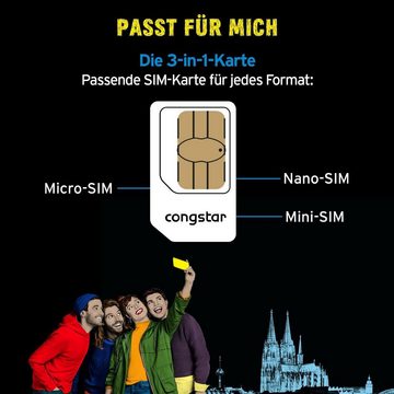 Congstar Prepaid ALLNET L Sim-Karte Prepaidkarte